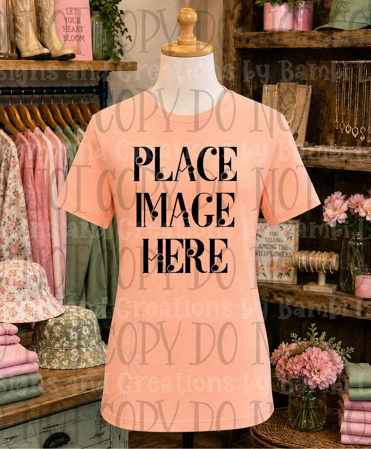 Just A Little Boutique Apparel Mock Ups (Bella Canvas and Gildan Brand)