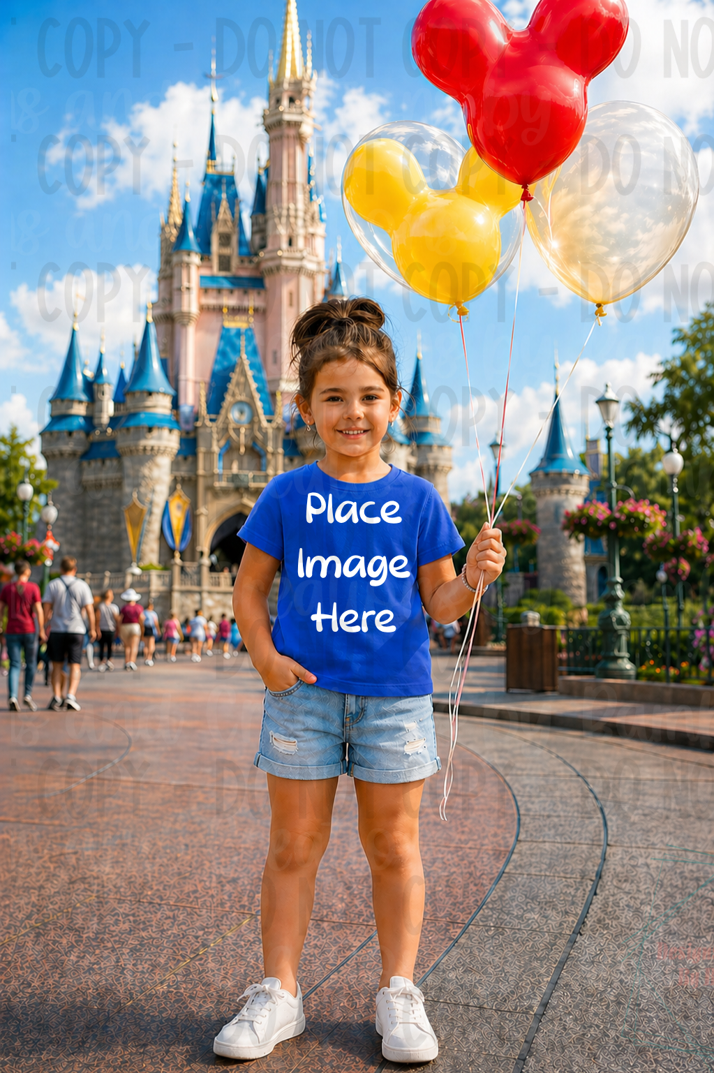 Child Theme Park Gildan Apparel Mock Ups