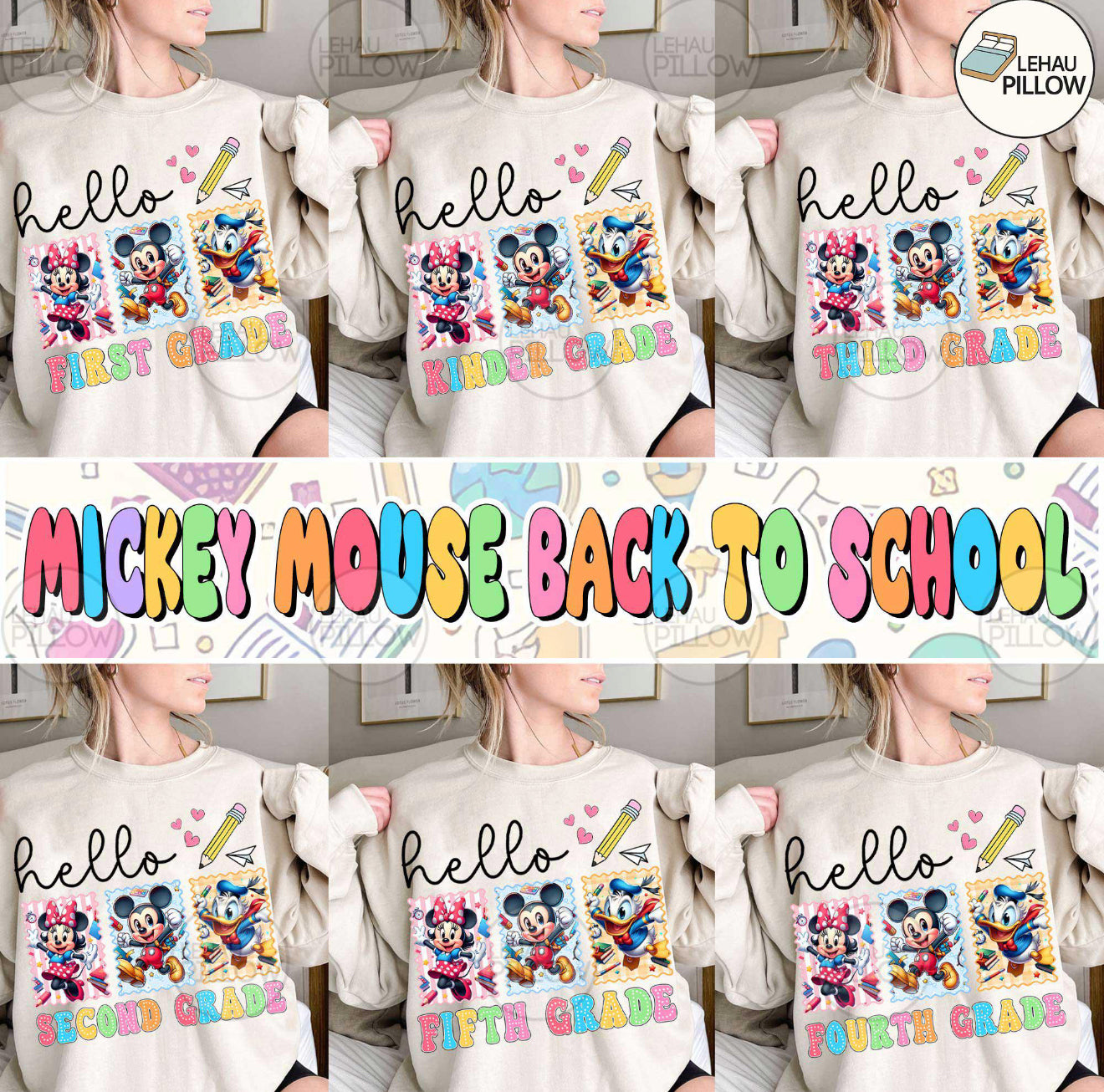 Hello Mouse Back To School Collection