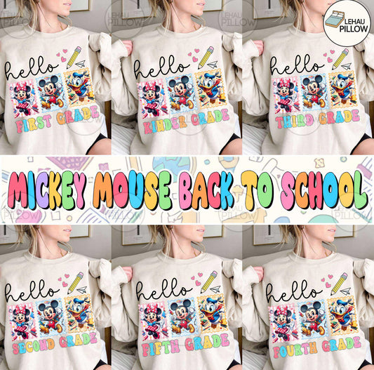 Hello Mouse Back To School Collection
