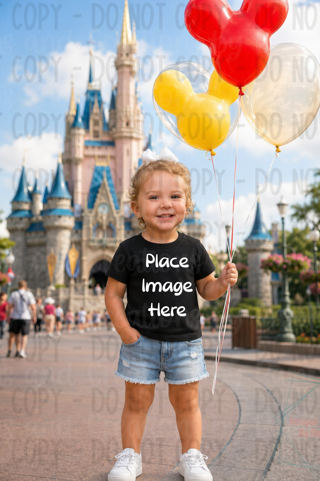 All Disney Theme Park Apparel Mock Ups