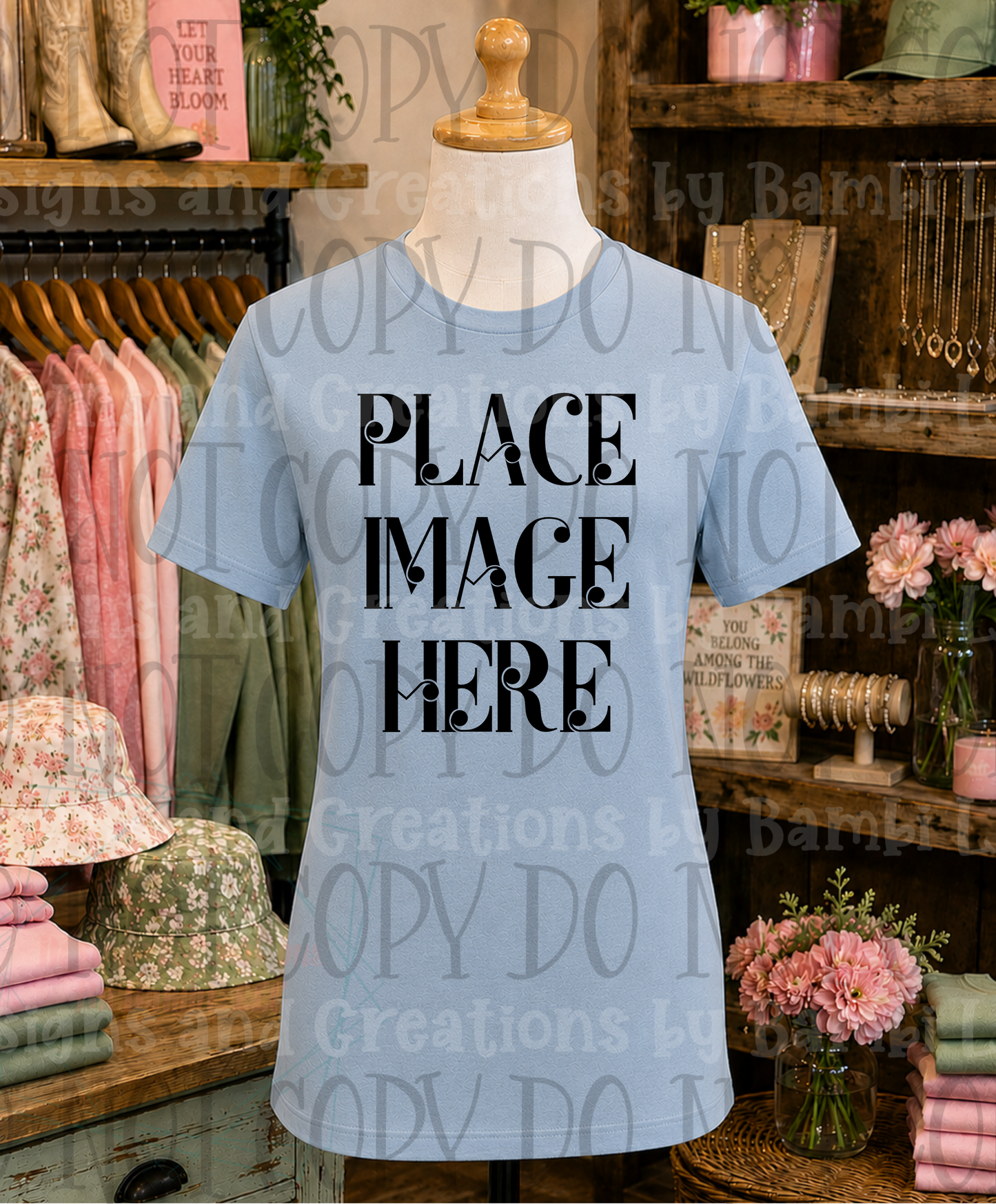 Just A Little Boutique Apparel Mock Ups (Bella Canvas and Gildan Brand)