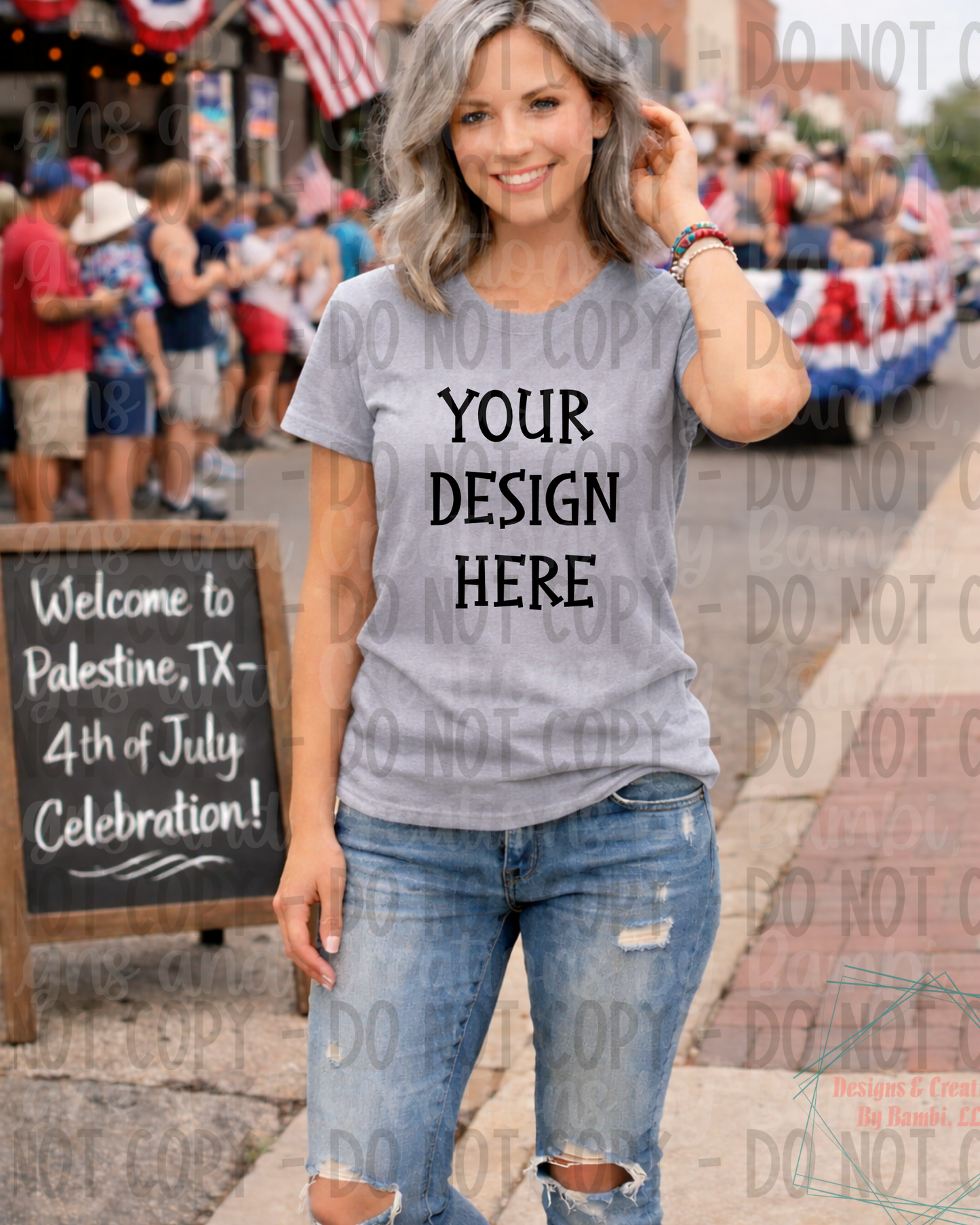 Patriotic- 4th of July Gildan Apparel Mock Ups