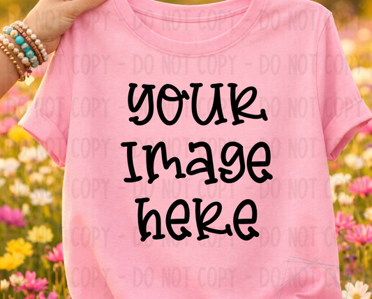 Spring-Summer Themed Gildan Apparel Mock Ups