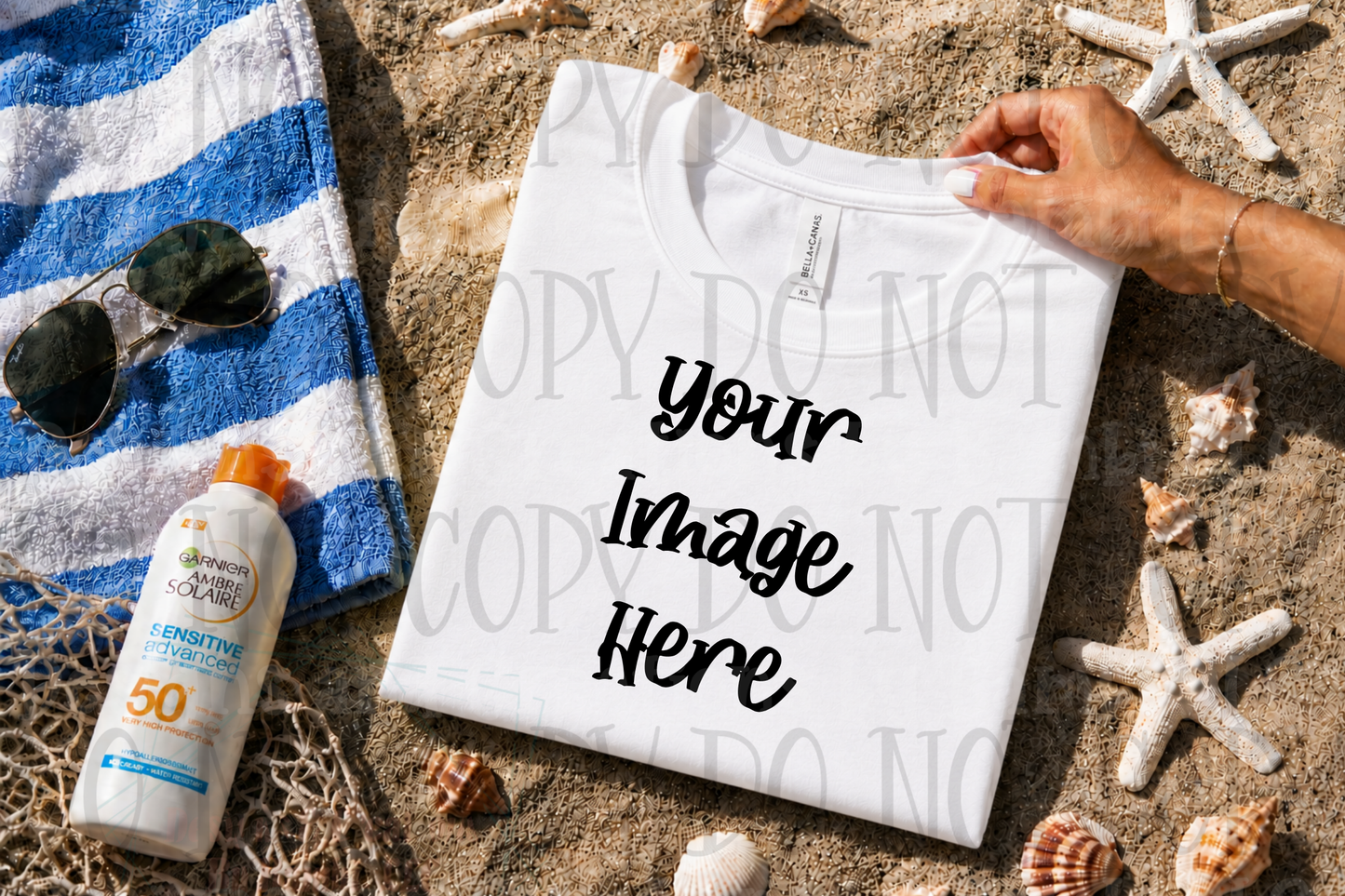 Summer Beach-Lake Apparel Mock Ups (Various Brands)
