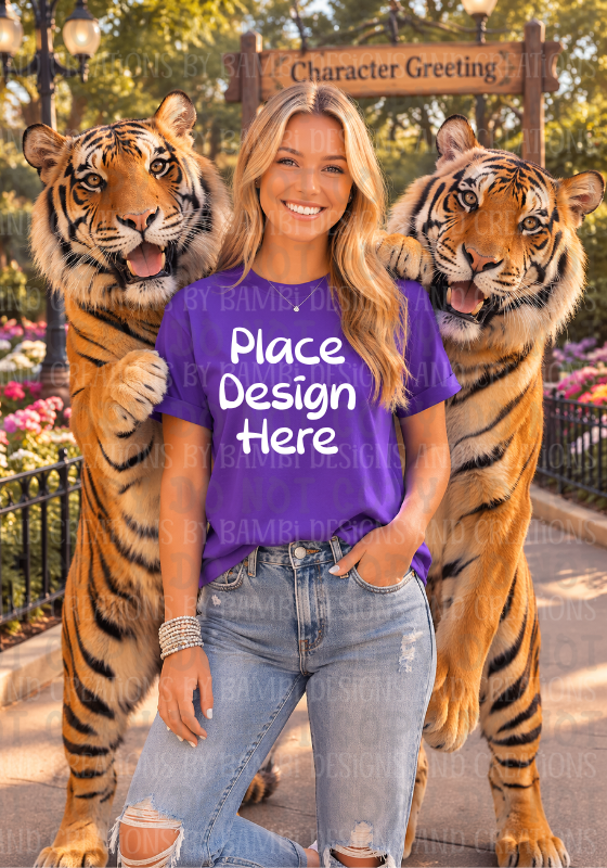All Disney Theme Park Apparel Mock Ups