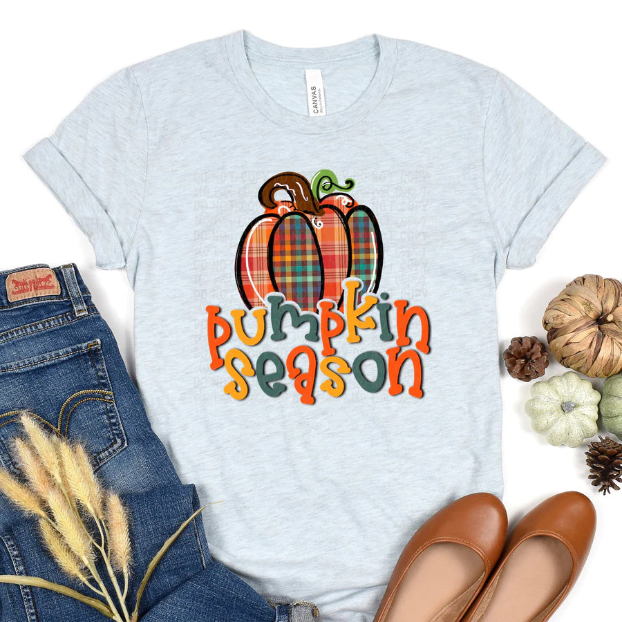 Pumpkin Season Completed Shirt- Adult