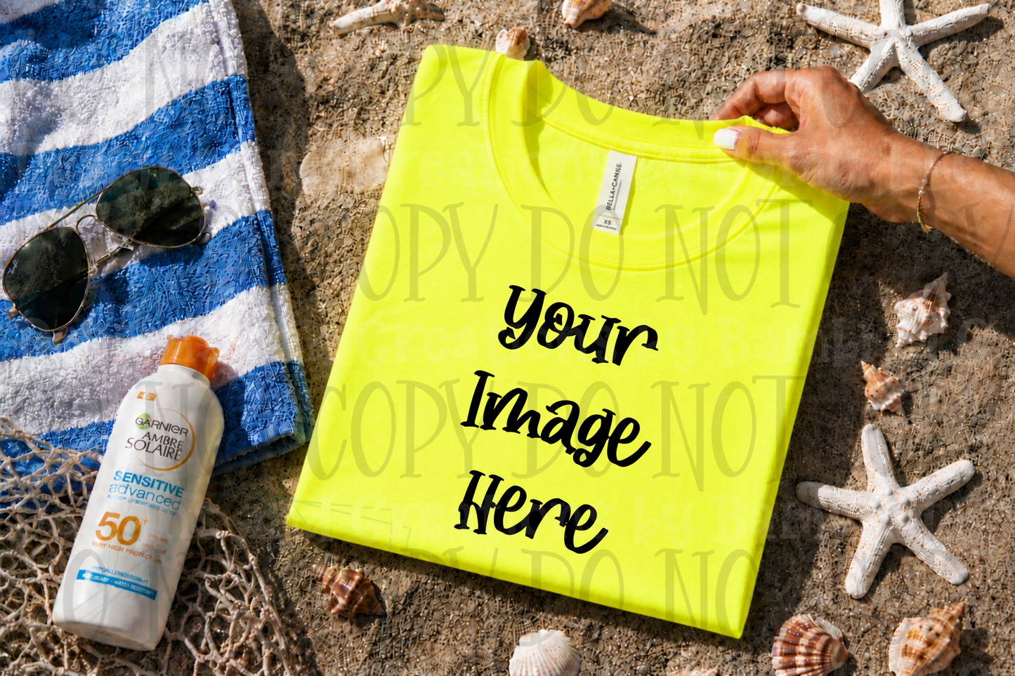 Summer Beach-Lake Apparel Mock Ups (Various Brands)