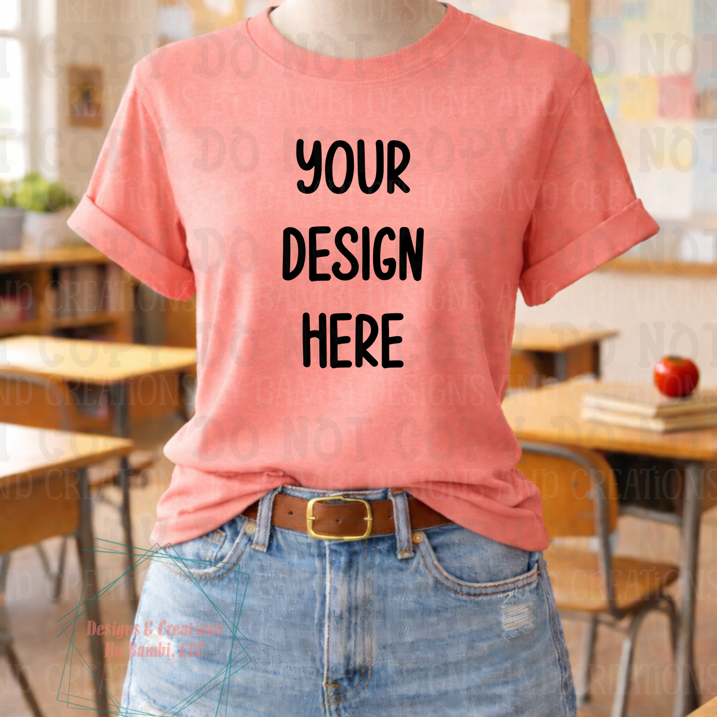 Classroom Boutique Tshirt Apparel Mock Ups