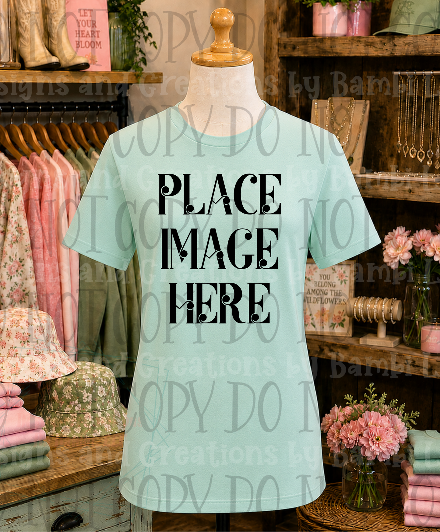 Just A Little Boutique Apparel Mock Ups (Bella Canvas and Gildan Brand)