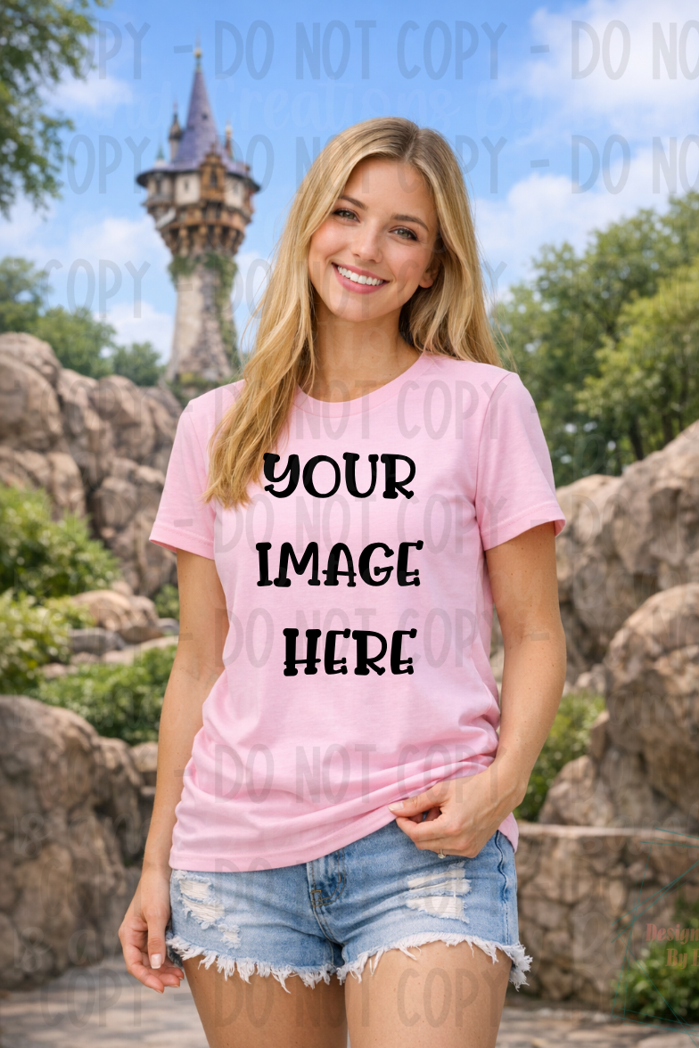 All Disney Theme Park Apparel Mock Ups