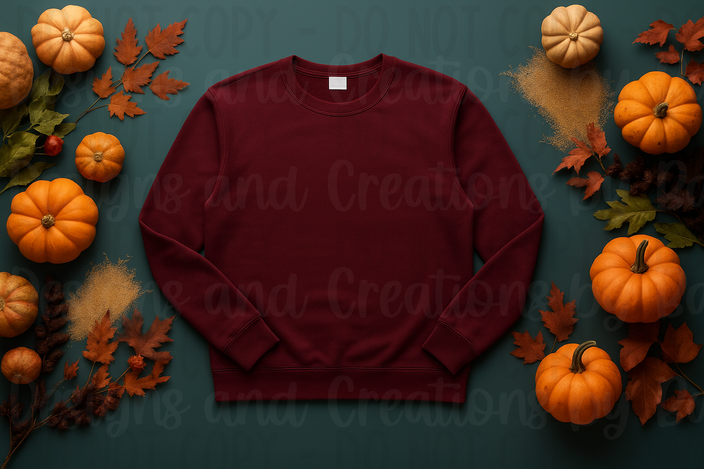 Fall Themed Apparel Digital Mock Up Bundle