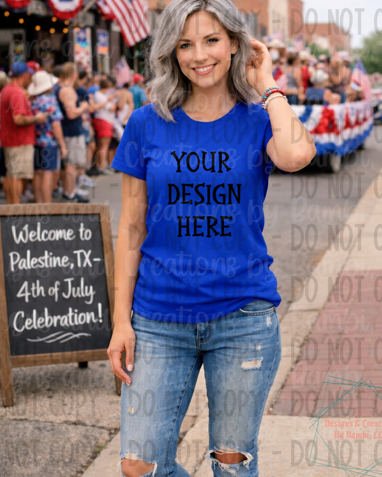Patriotic- 4th of July Gildan Apparel Mock Ups
