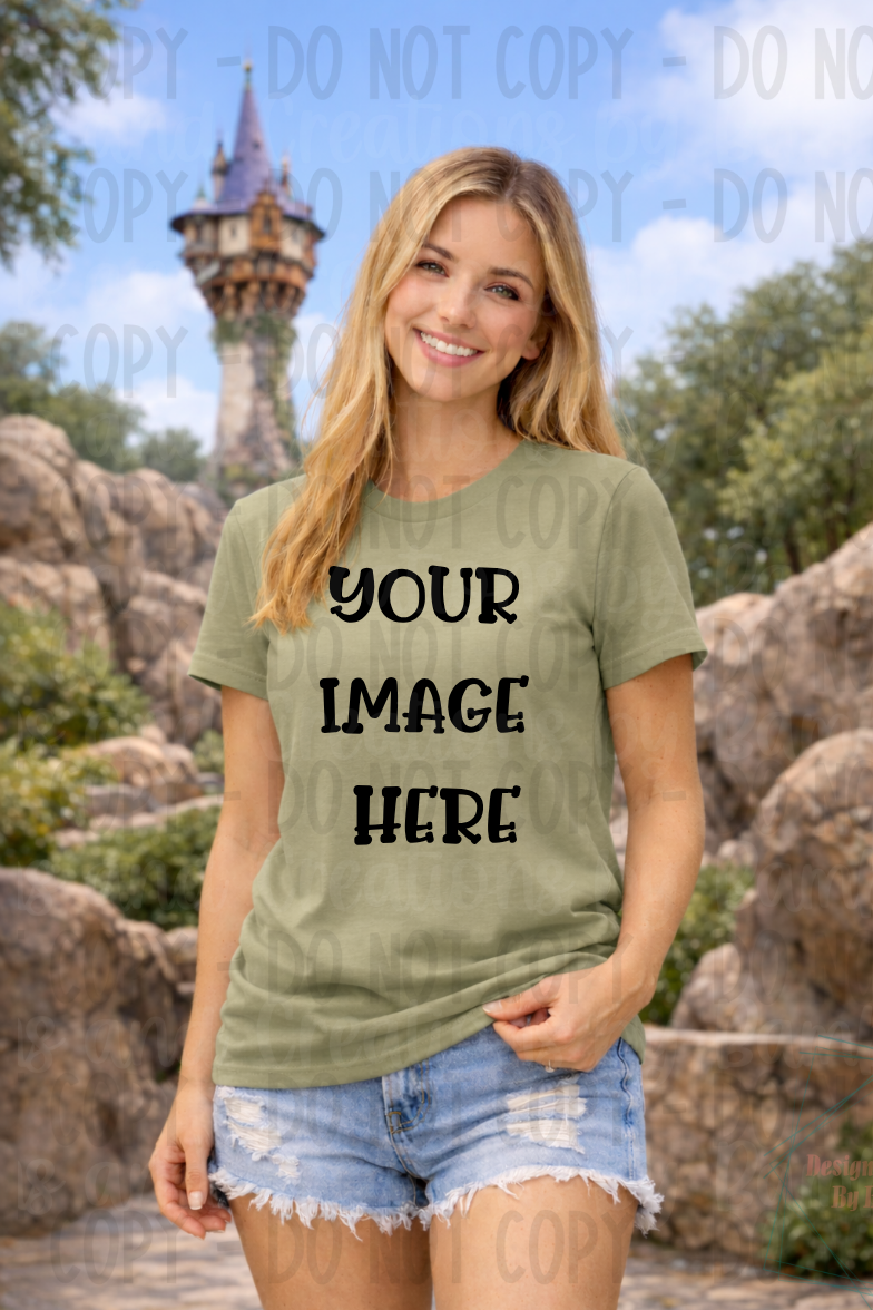 All Disney Theme Park Apparel Mock Ups