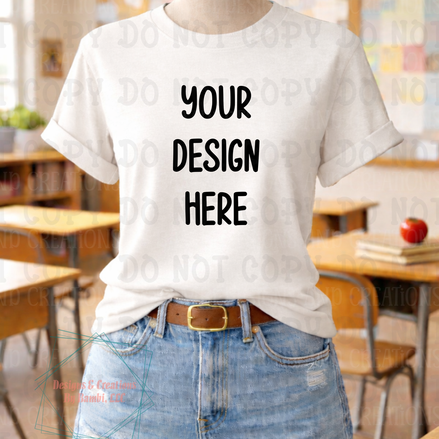 Classroom Boutique Tshirt Apparel Mock Ups