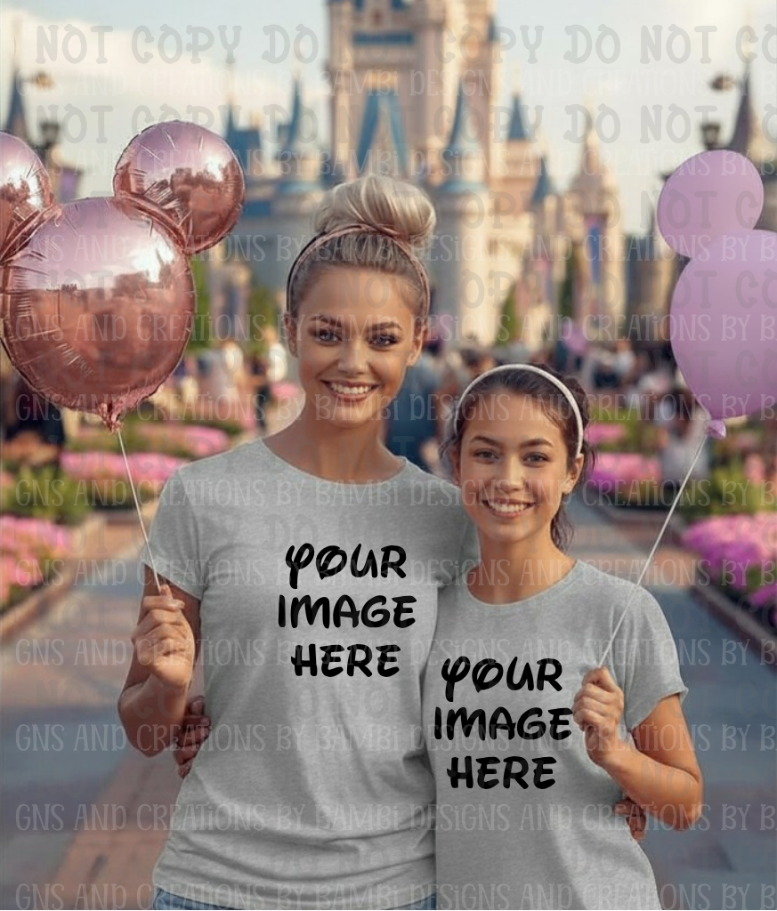 All Disney Theme Park Apparel Mock Ups