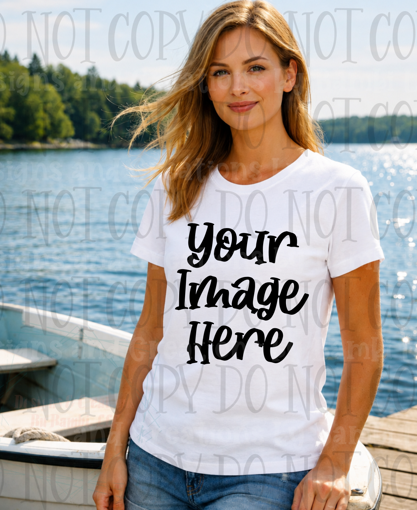 Summer Beach-Lake Apparel Mock Ups (Various Brands)