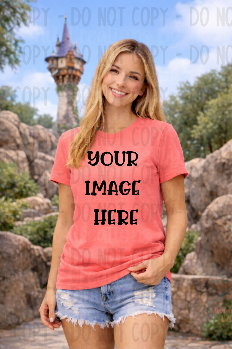 All Disney Theme Park Apparel Mock Ups