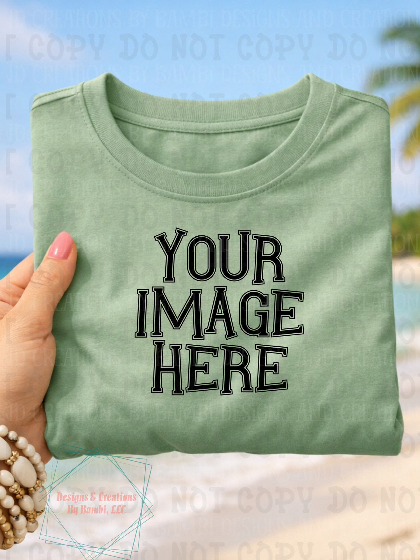 Beach-Cruise Gildan Apparel Mock Ups