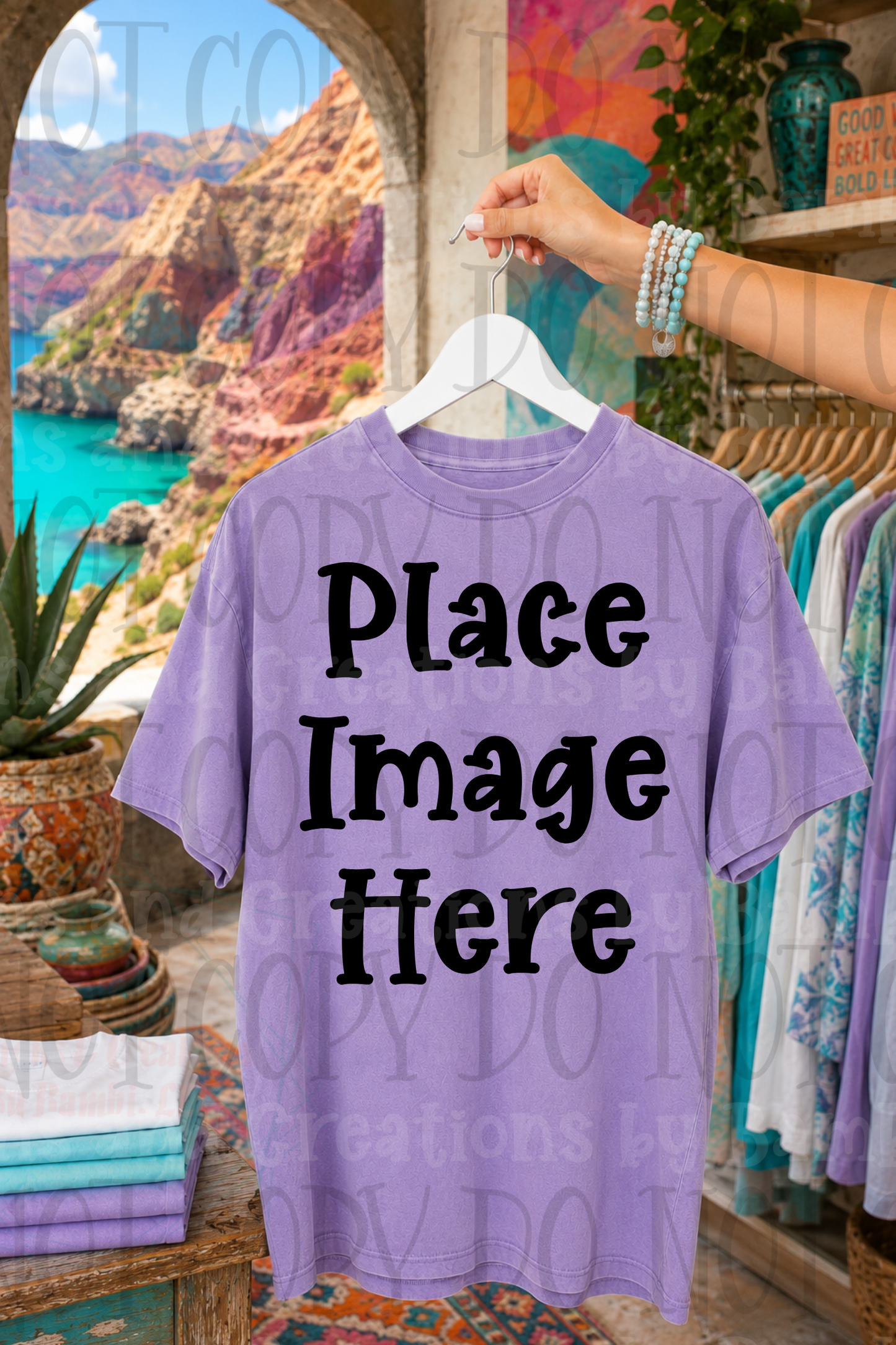 Variety of Boutique Style Shop Adult and Children Apparel Mock Ups (Various Brands)