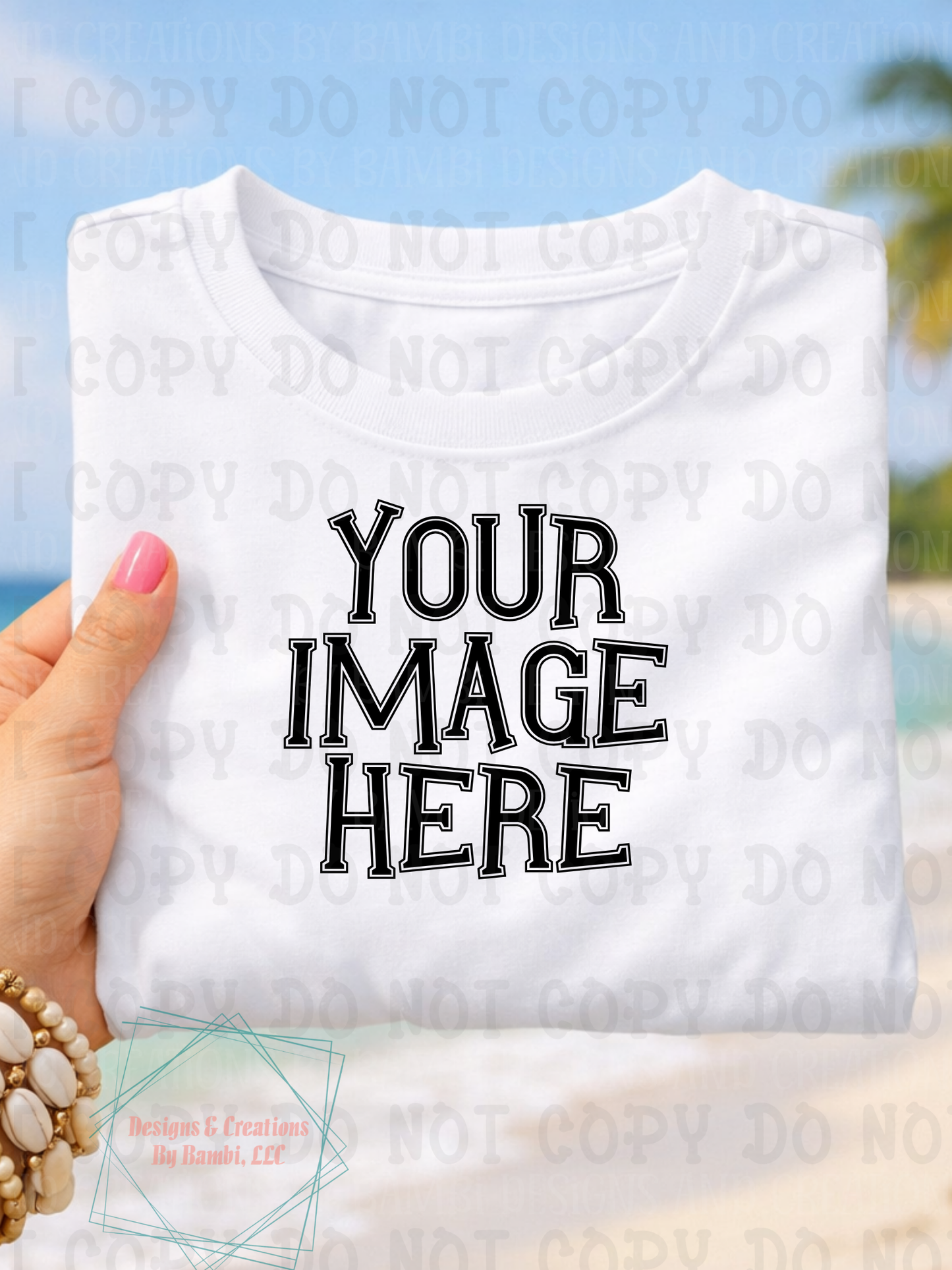 Beach-Cruise Gildan Apparel Mock Ups