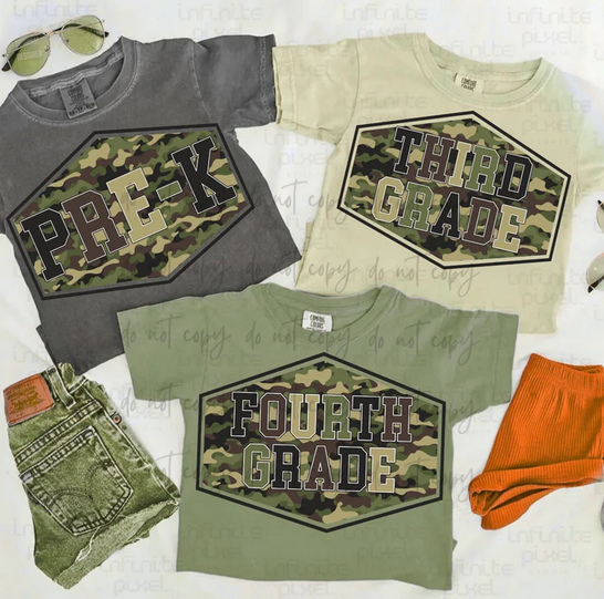 Camo Retro Grades Collection