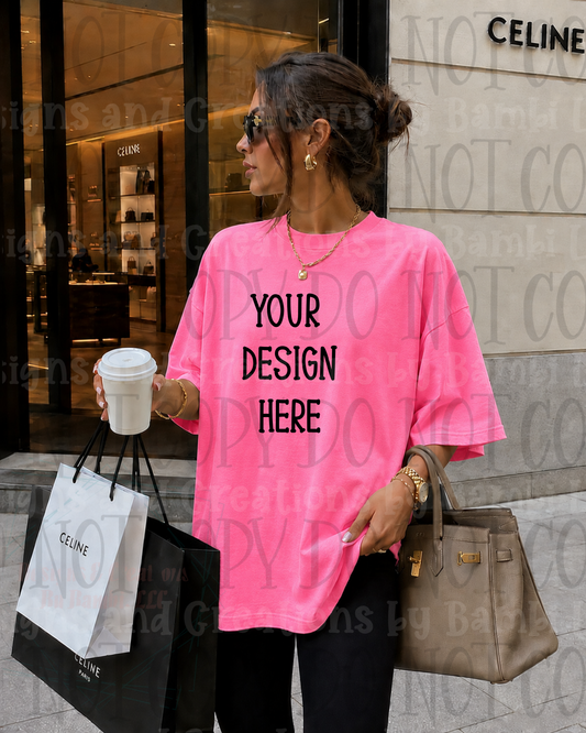 Fashion Boutique Apparel Mock Ups (Bella Canvas, Comfort Color, and Gildan Brand)