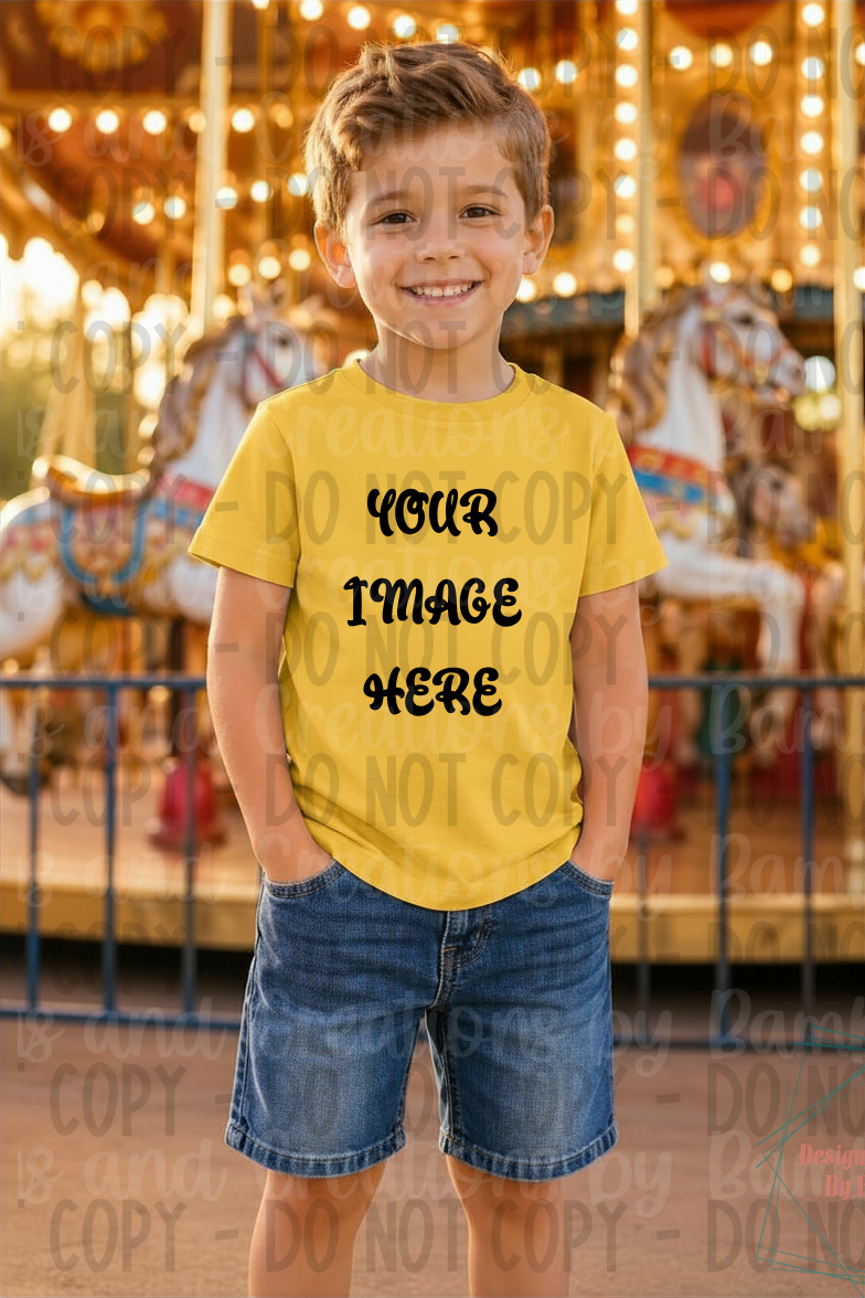 All Disney Theme Park Apparel Mock Ups