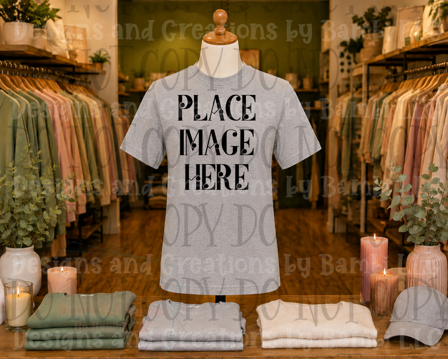 Just A Little Boutique Apparel Mock Ups (Bella Canvas and Gildan Brand)