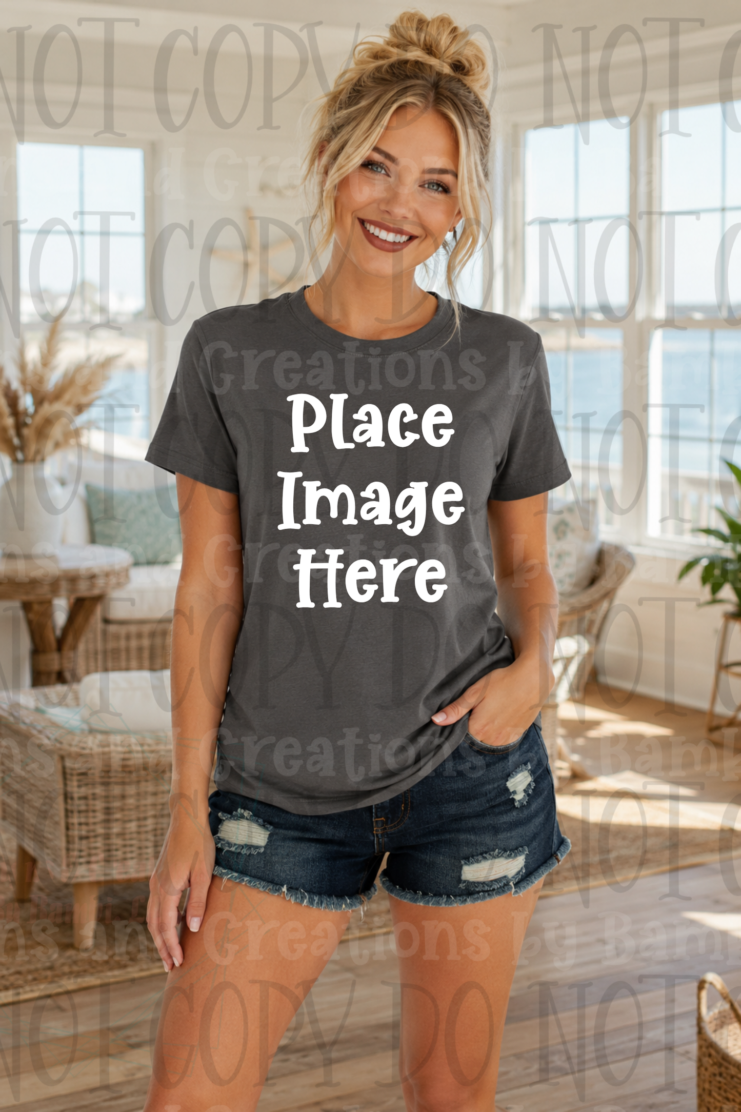 Variety of Boutique Style Shop Adult and Children Apparel Mock Ups (Various Brands)