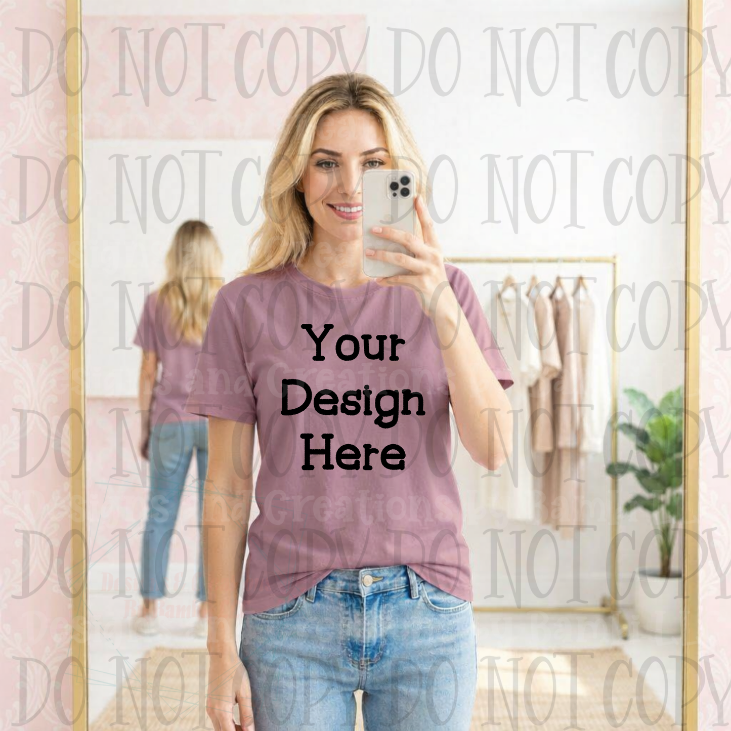 Variety of Boutique Style Apparel Mock Ups (Bella Canvas and Gildan Brands)