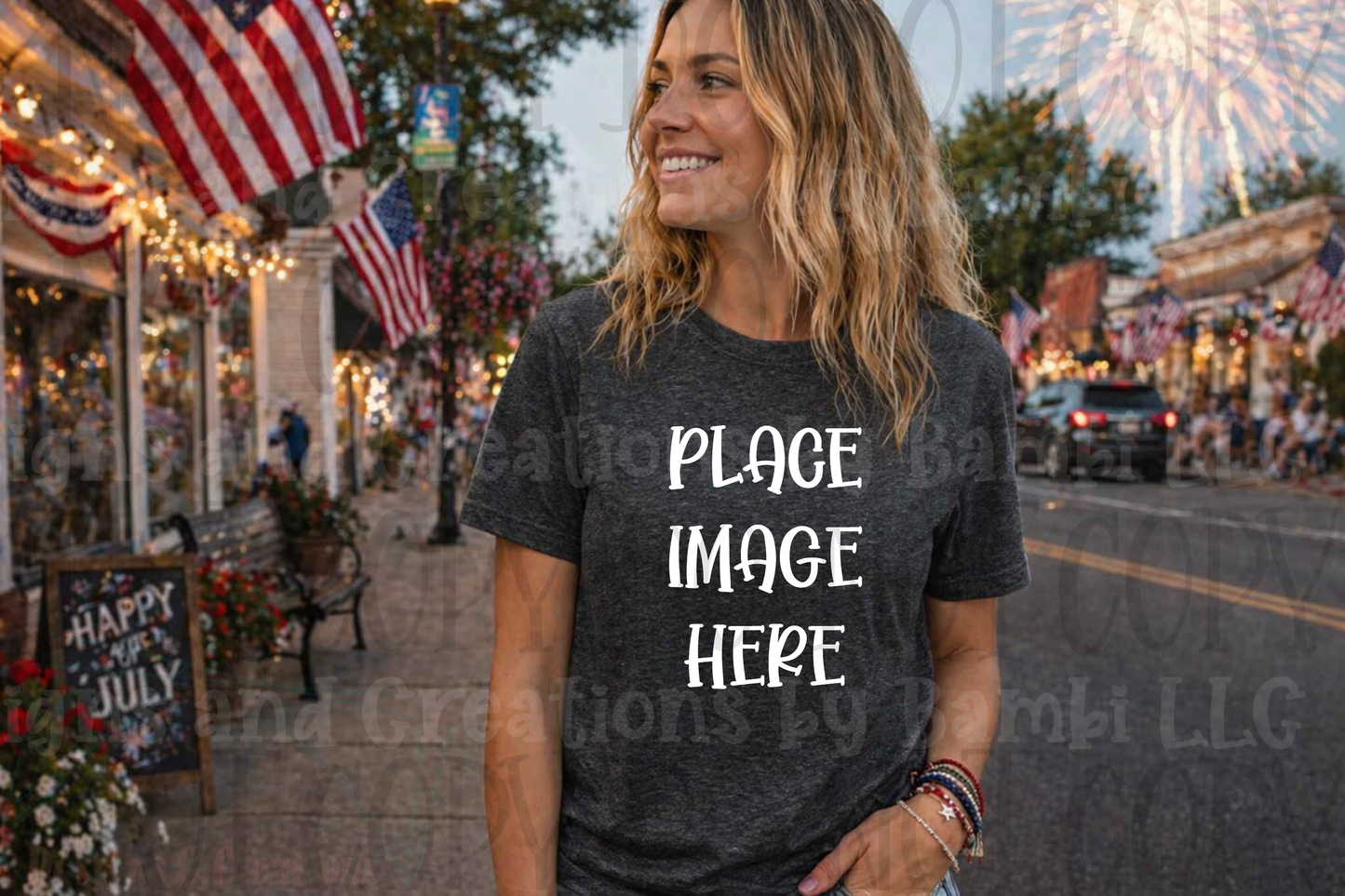 Patriotic-4th of July Outdoors Apparel Mock Ups