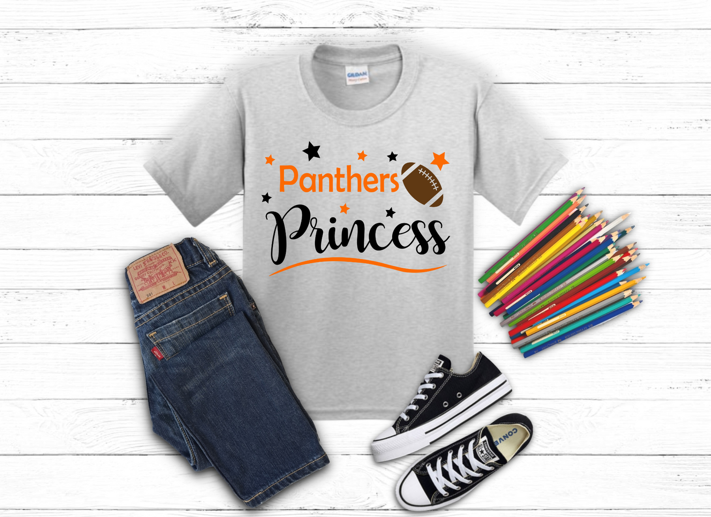 Panthers Princess with Football