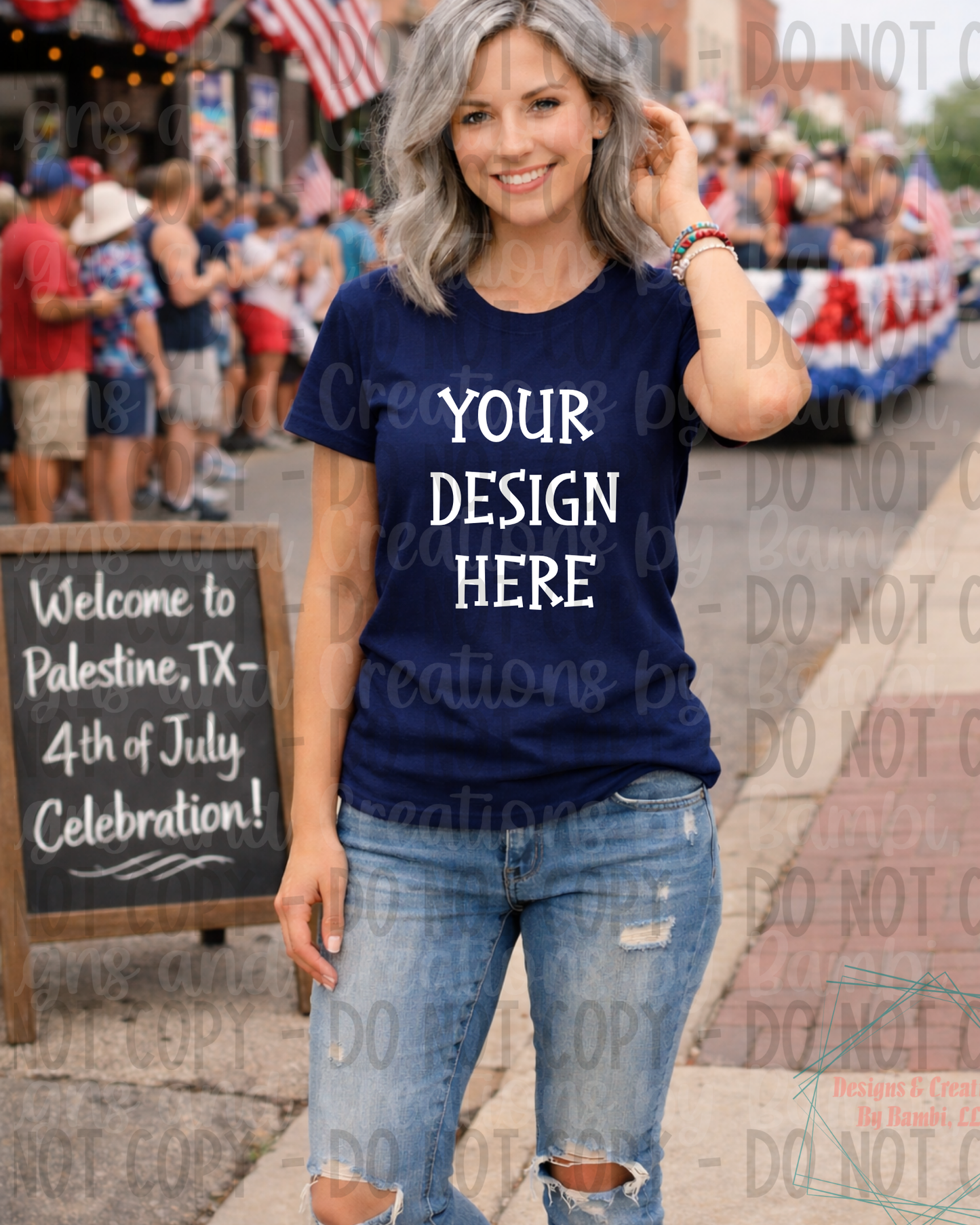 Patriotic- 4th of July Gildan Apparel Mock Ups