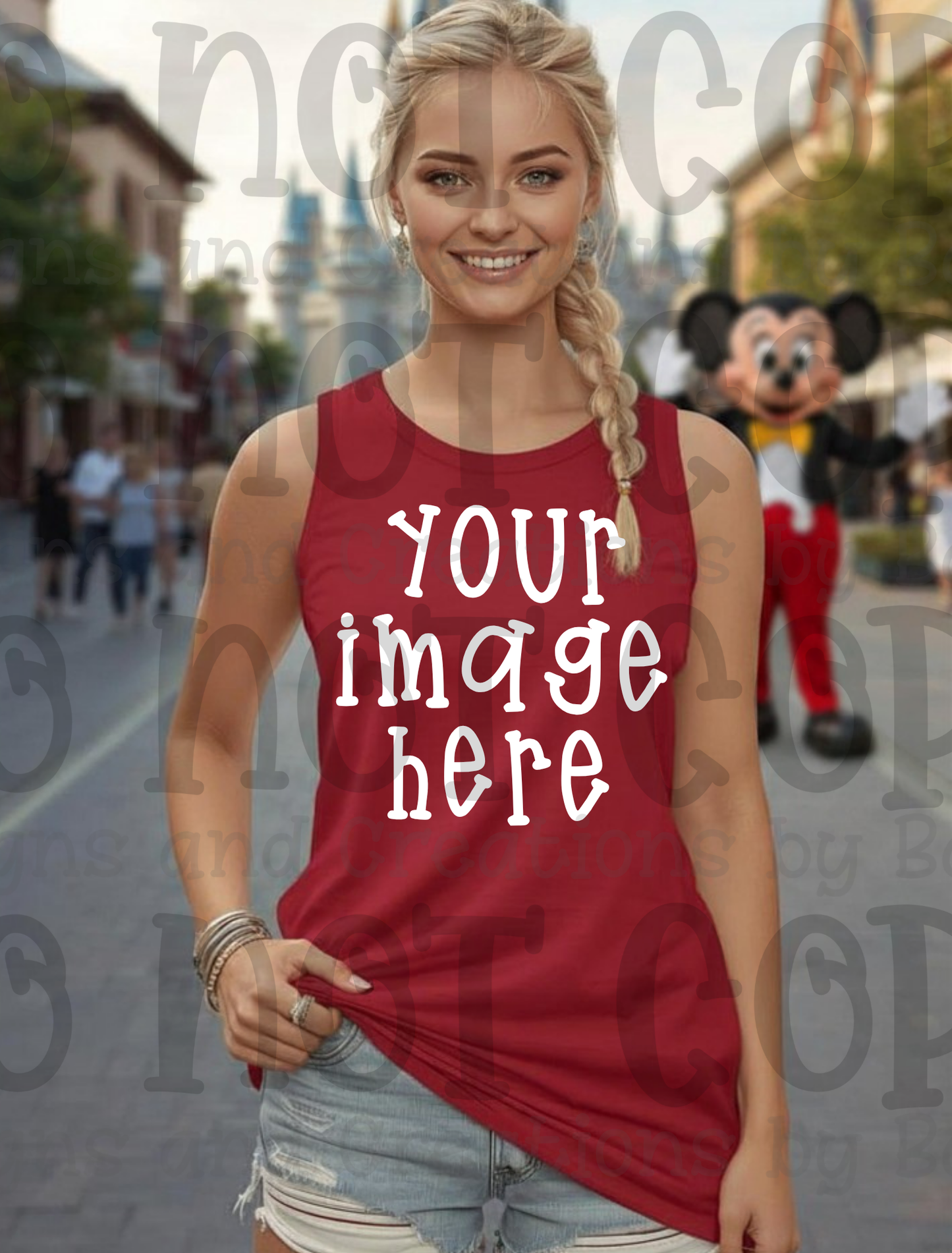 All Disney Theme Park Apparel Mock Ups