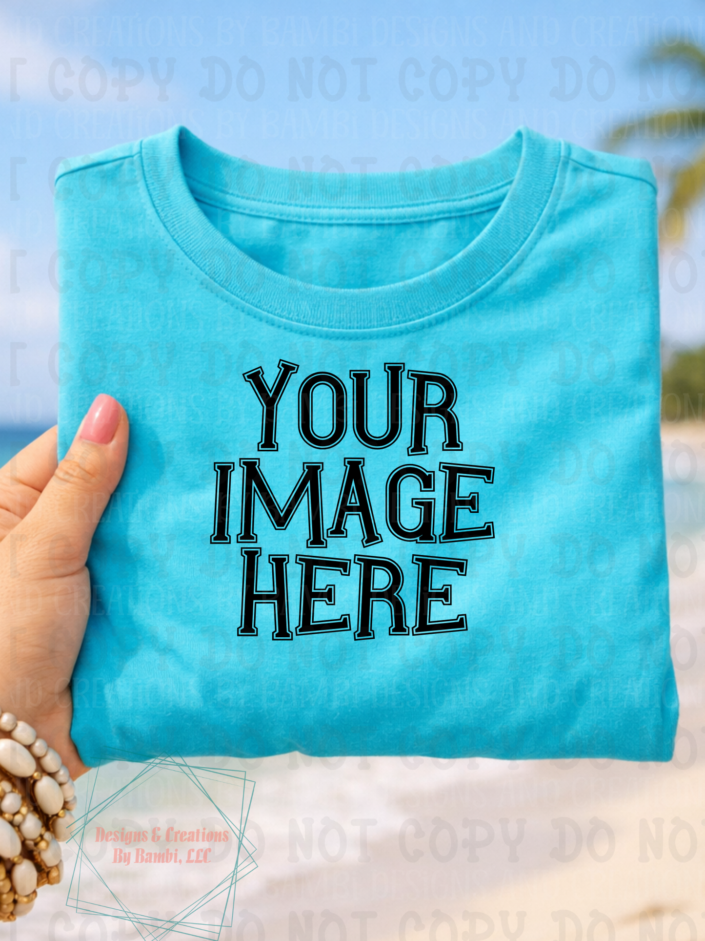 Beach-Cruise Gildan Apparel Mock Ups