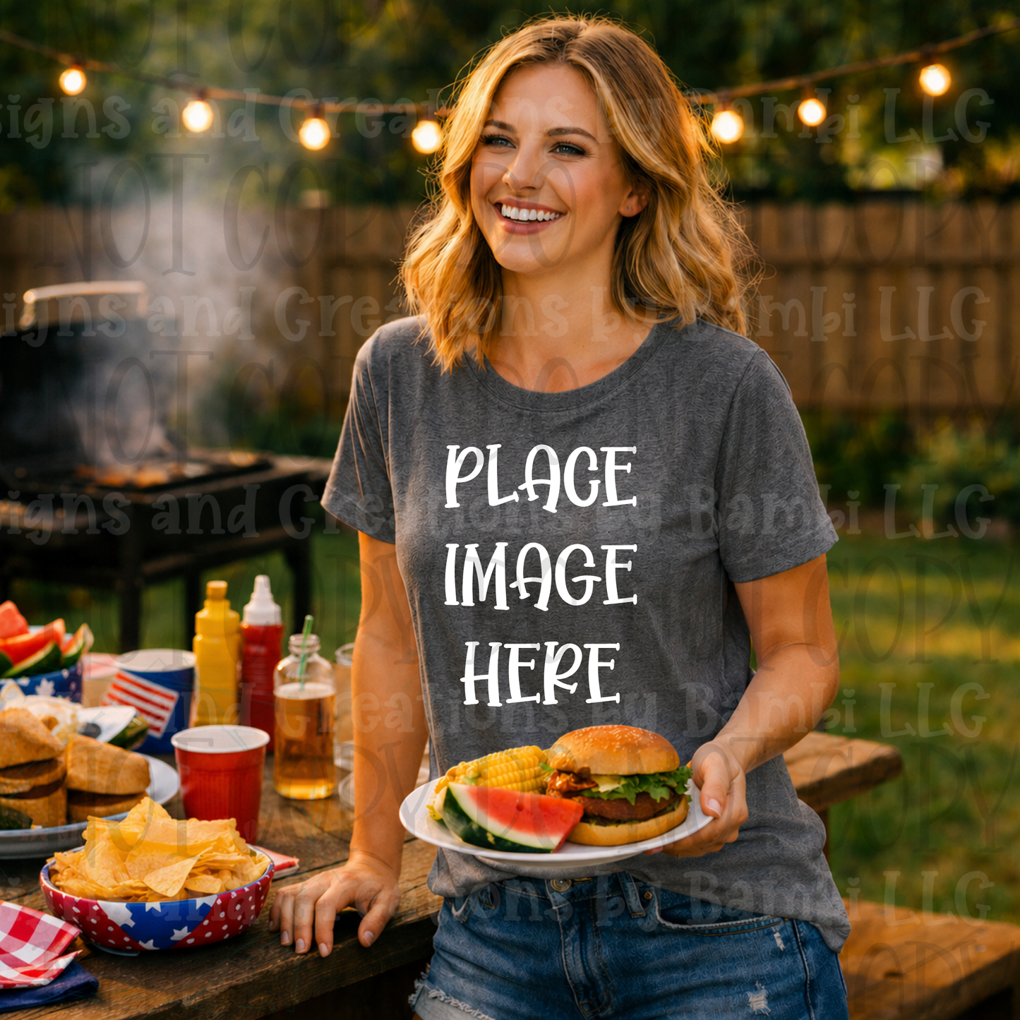 Patriotic-4th of July Outdoors Apparel Mock Ups