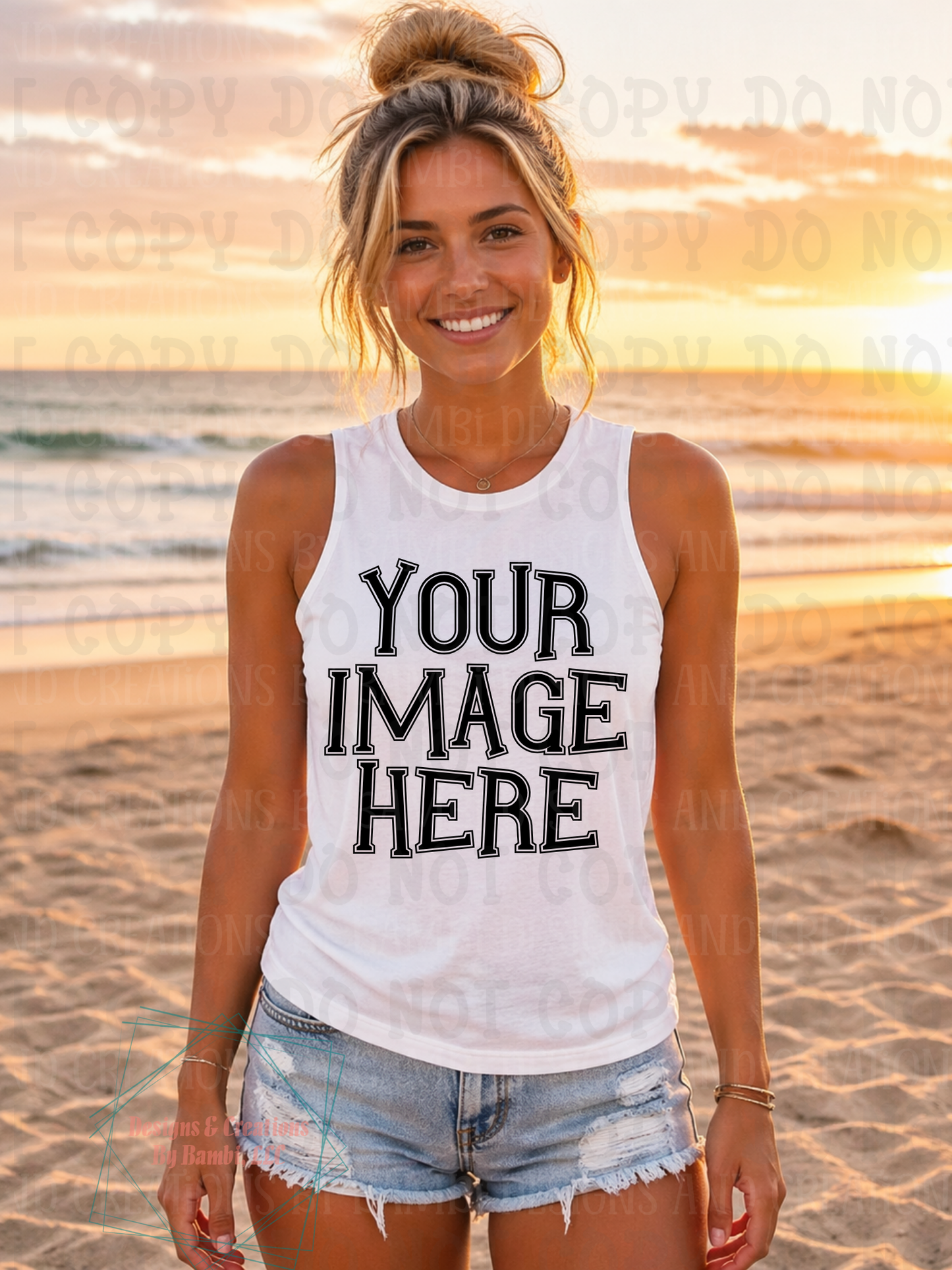 Beach-Cruise Gildan Apparel Mock Ups