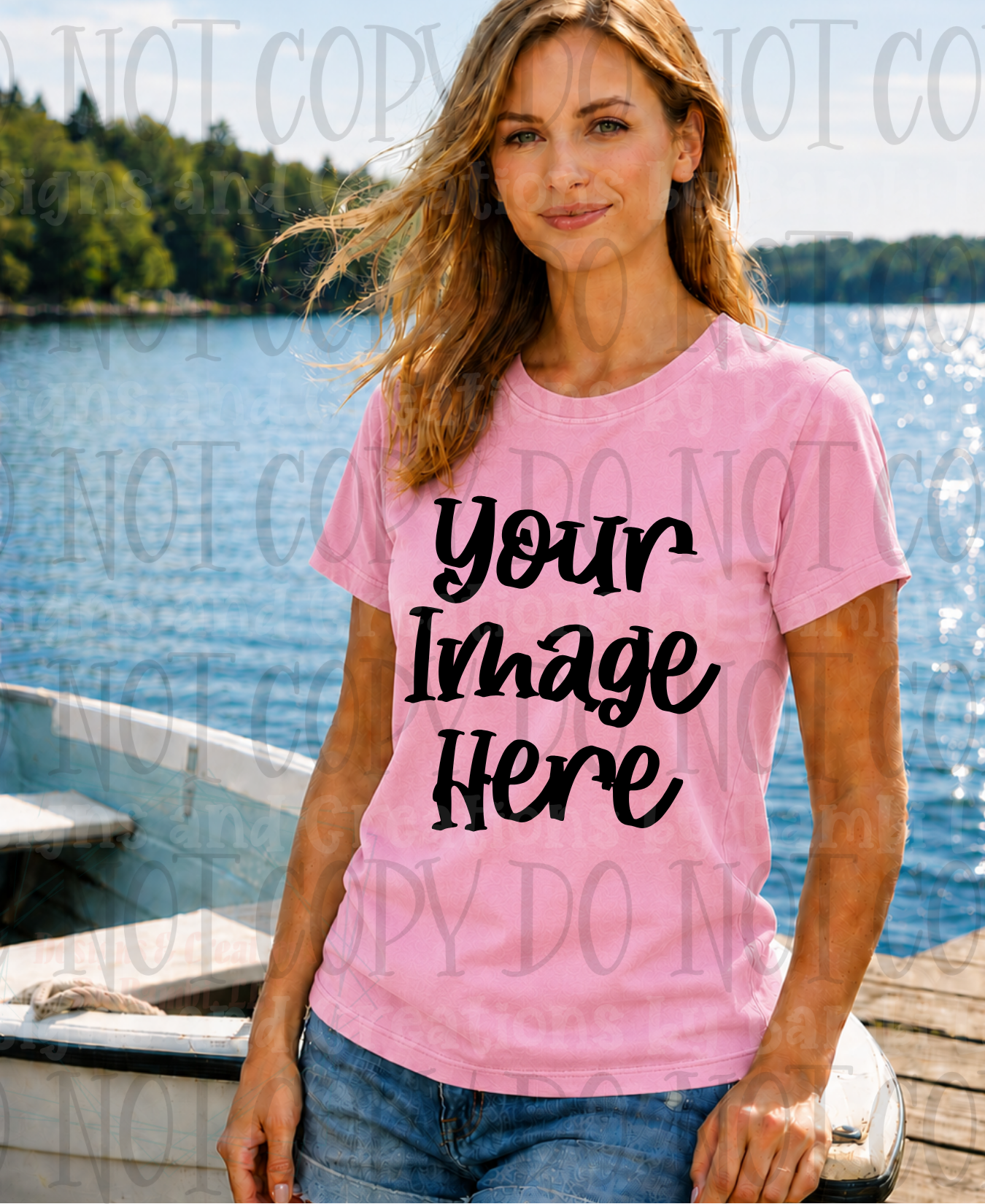 Summer Beach-Lake Apparel Mock Ups (Various Brands)