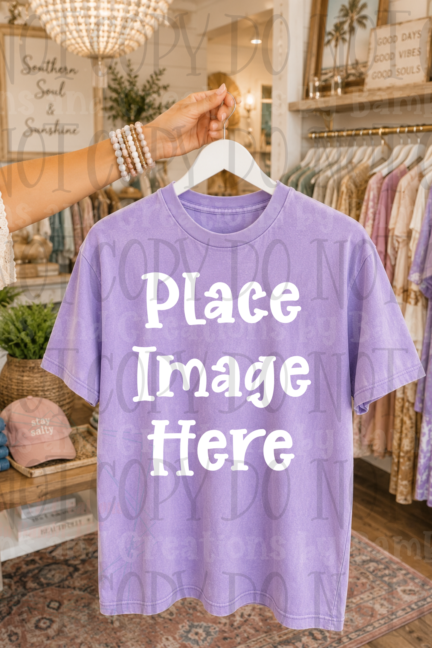 Variety of Boutique Style Shop Adult and Children Apparel Mock Ups (Various Brands)