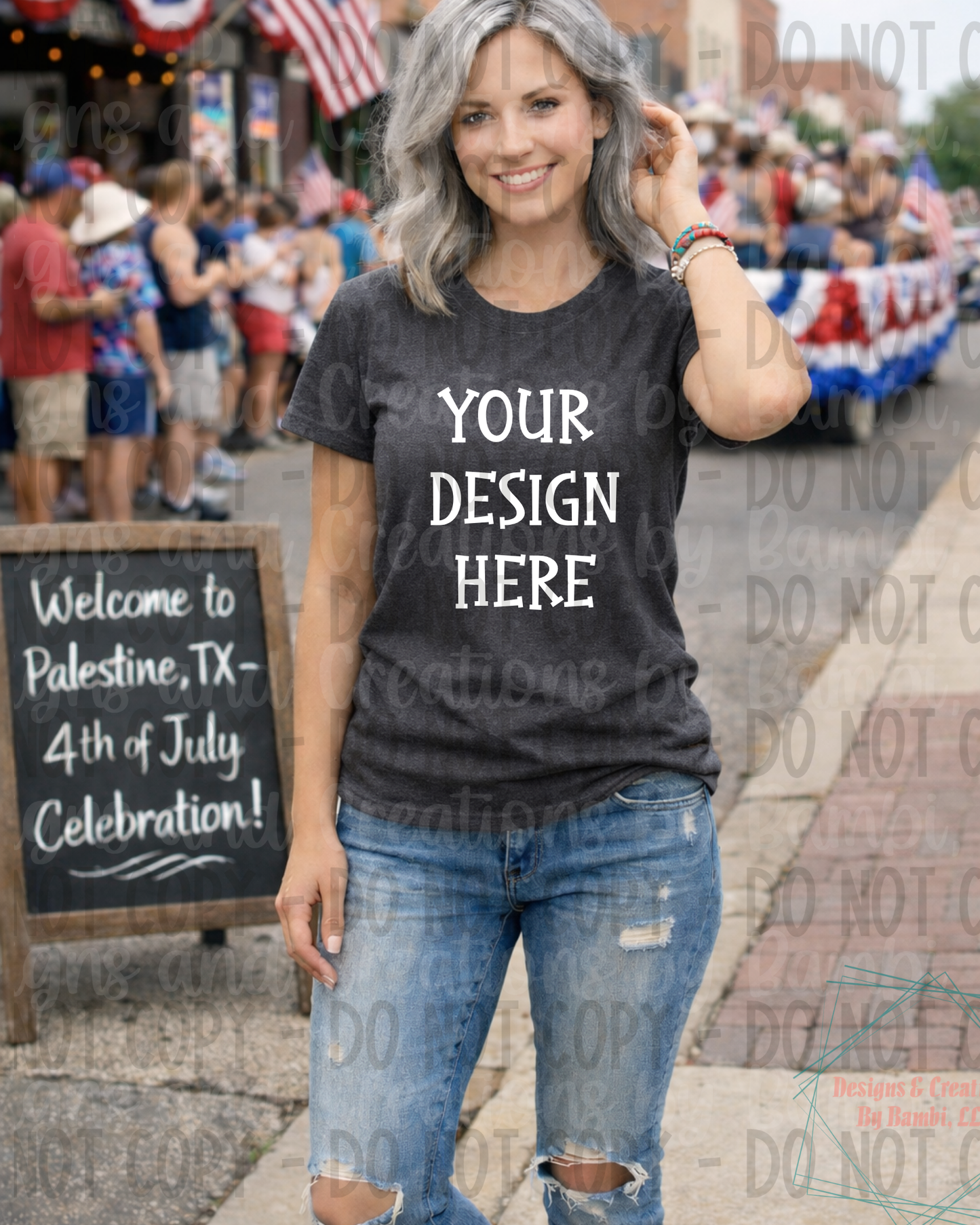 Patriotic- 4th of July Gildan Apparel Mock Ups