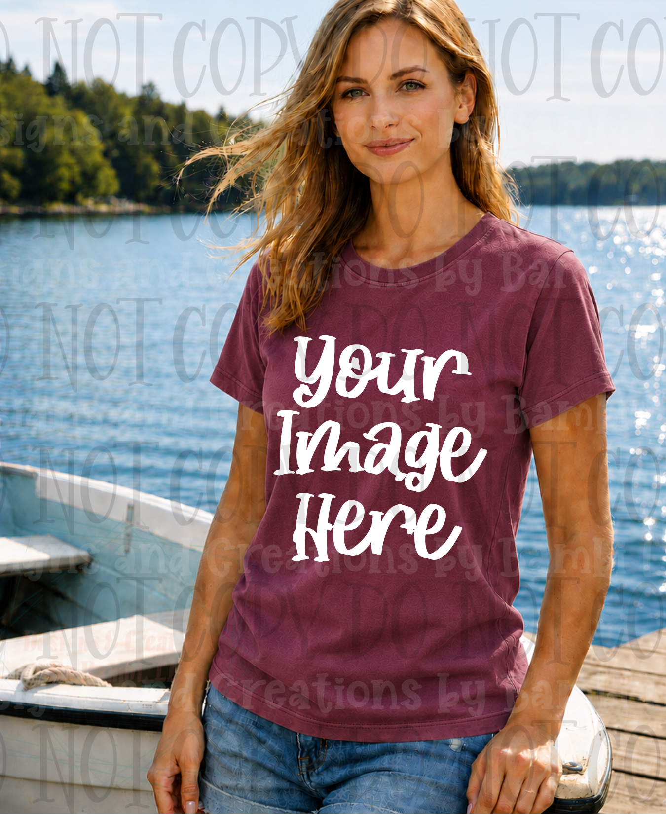 Summer Beach-Lake Apparel Mock Ups (Various Brands)