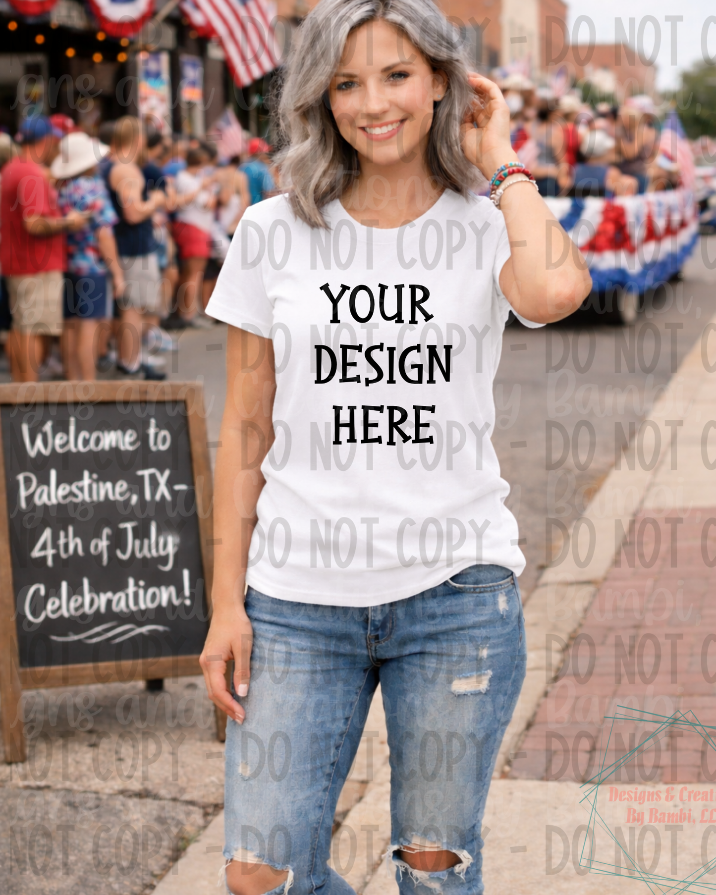 Patriotic- 4th of July Gildan Apparel Mock Ups