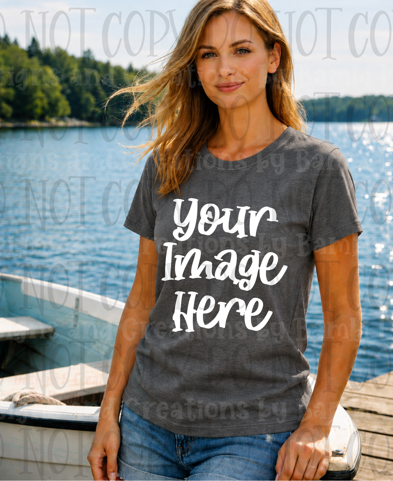 Summer Beach-Lake Apparel Mock Ups (Various Brands)