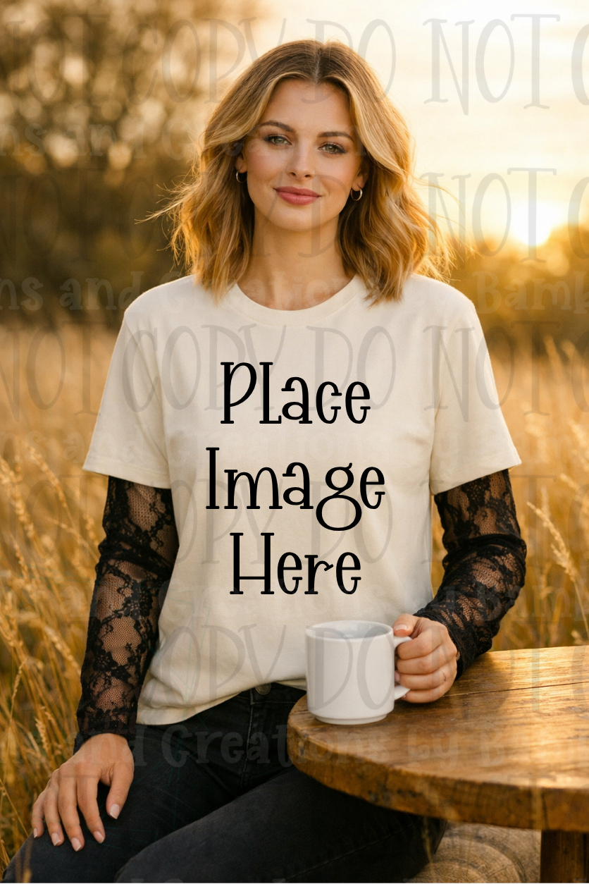 Faith Based Western Style Apparel Mock Ups (Gildan Brand)
