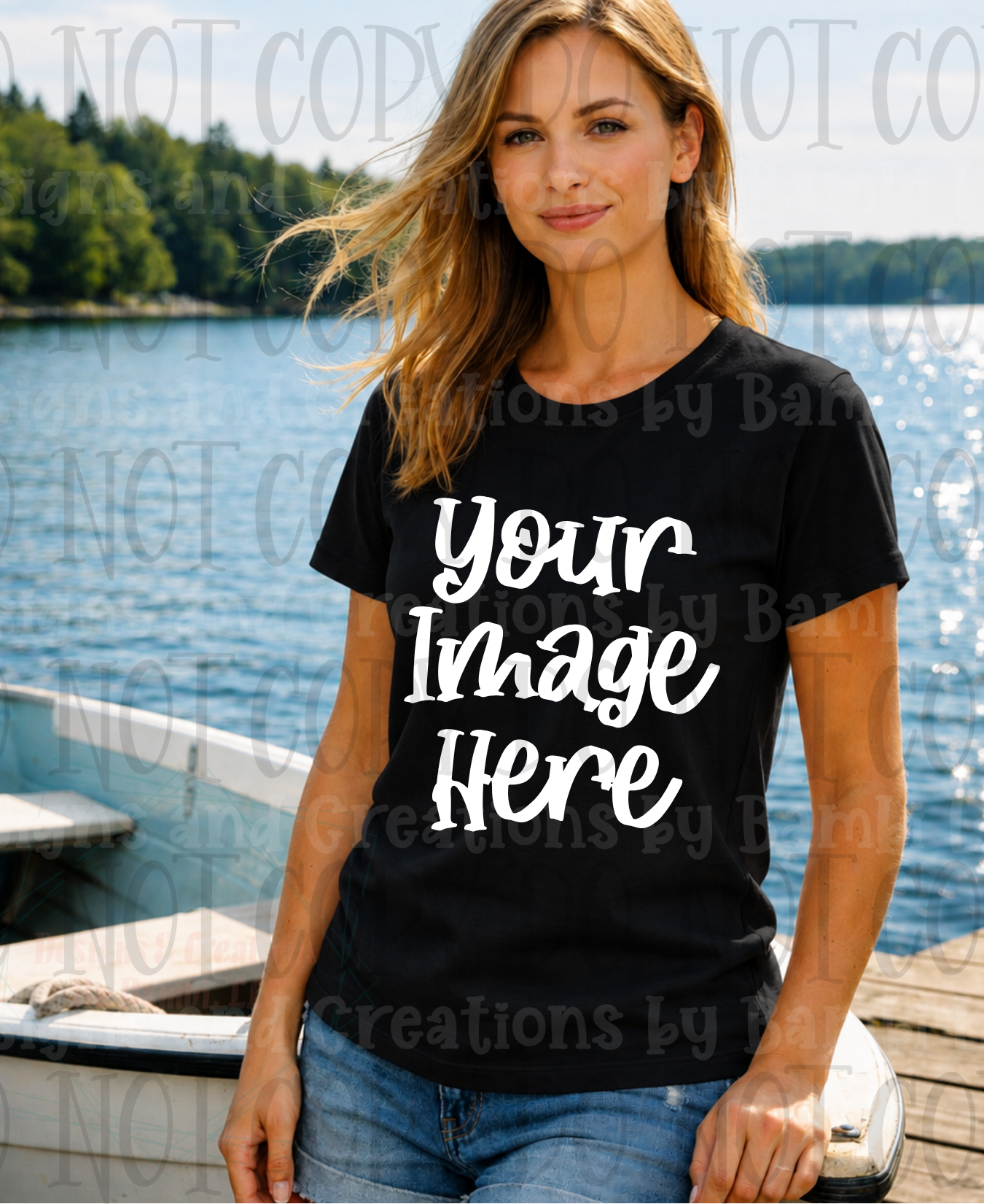 Summer Beach-Lake Apparel Mock Ups (Various Brands)