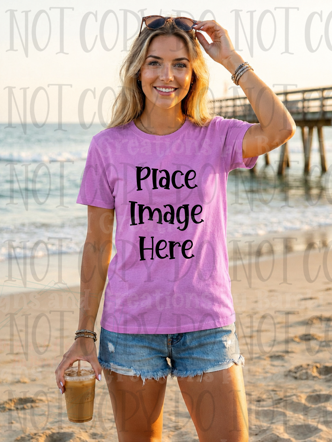 Summer-Cruise Themed Apparel Mock Ups (Bella Canvas and Gildan Brand)