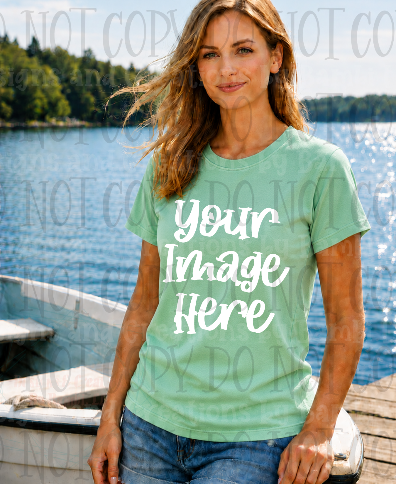 Summer Beach-Lake Apparel Mock Ups (Various Brands)