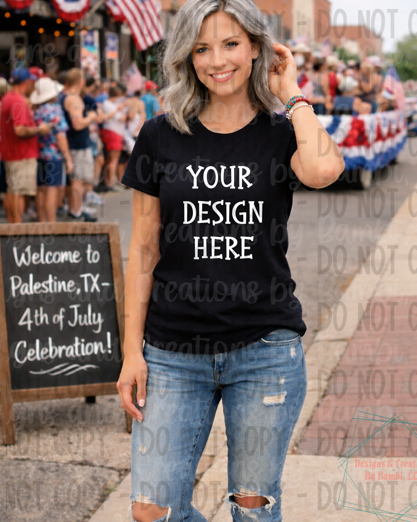 Patriotic- 4th of July Gildan Apparel Mock Ups