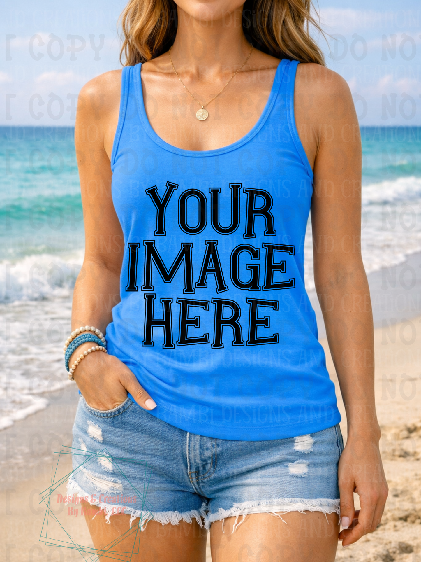 Beach-Cruise Gildan Apparel Mock Ups